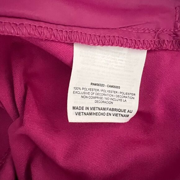 Nike Golf Women’s Medium Fuchsia 1/4 Zip Pullover Jacket Lightweight Windbreaker - Picture 7 of 8